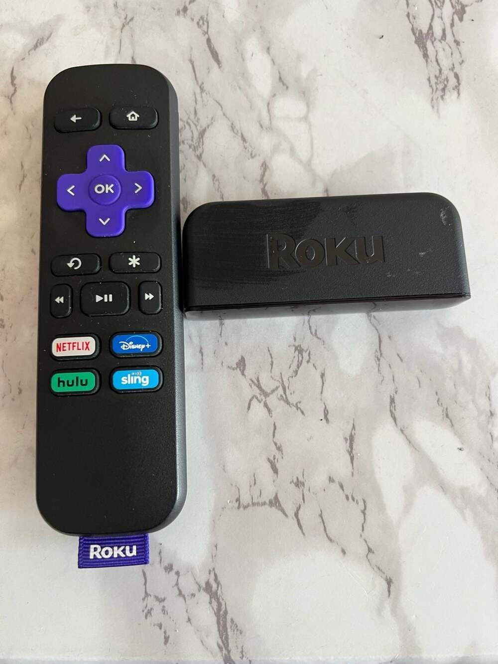 Roku Streaming Stick 3920X with Remote and Cables